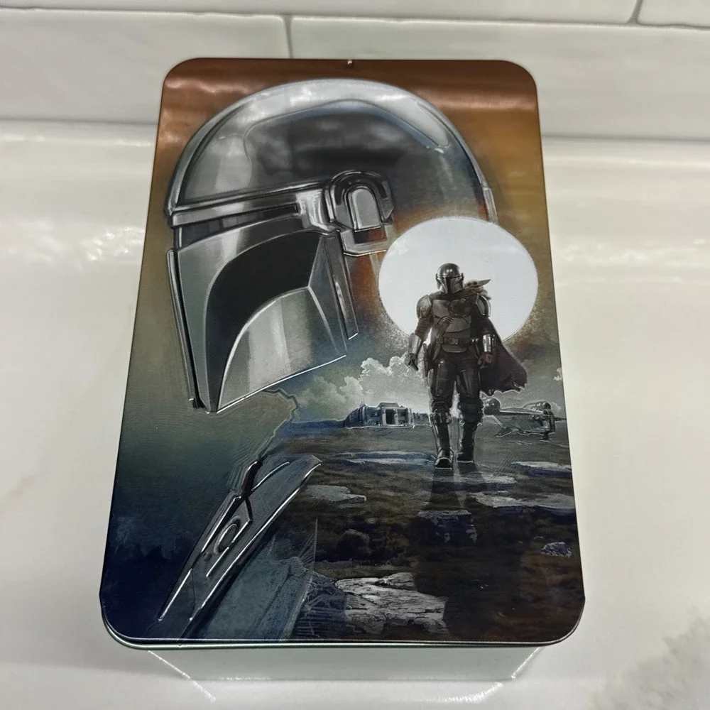 Bath & Body Works Star Wars Mandalorian Grogu Cologne Collectible Tin Only Empty